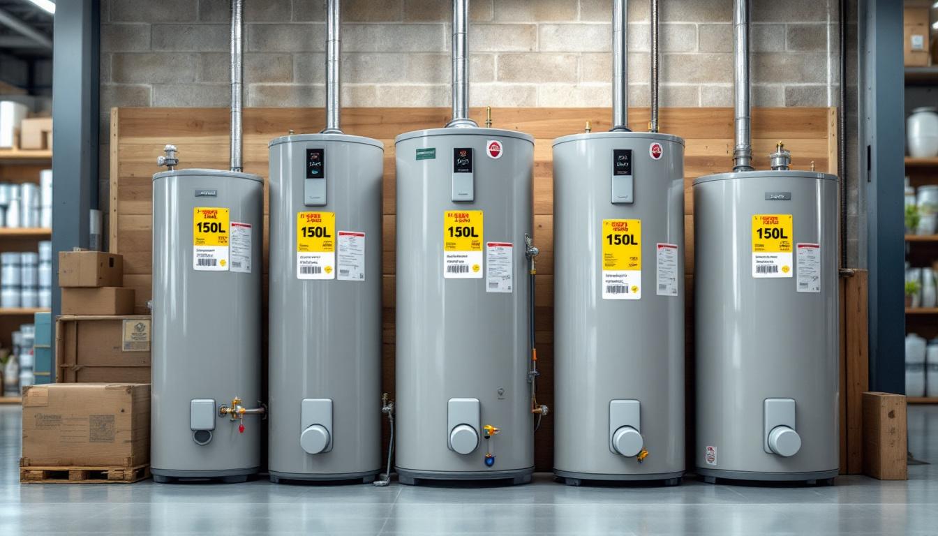 Prix remplacement chauffe-eau 150L : comparez les tarifs et options