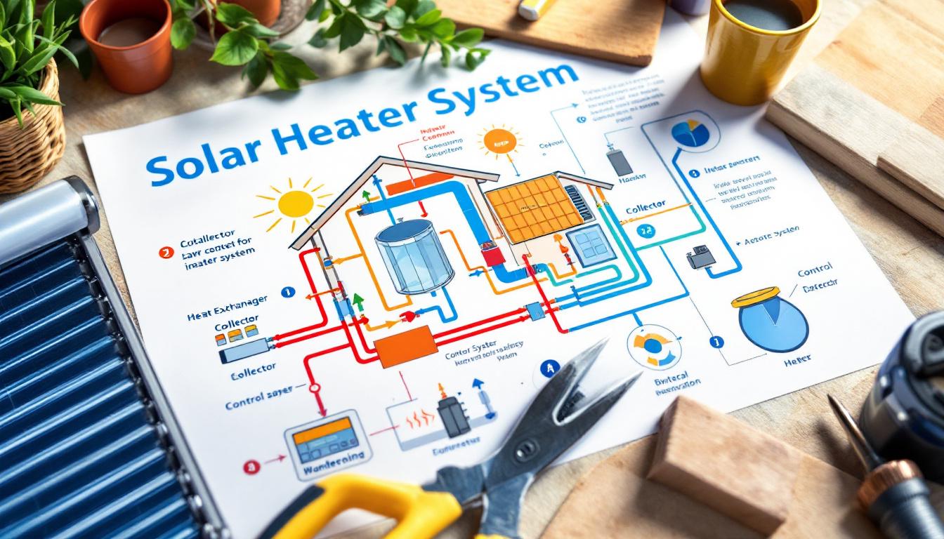 Chauffe-eau solaire schéma : comprenez les installations efficaces